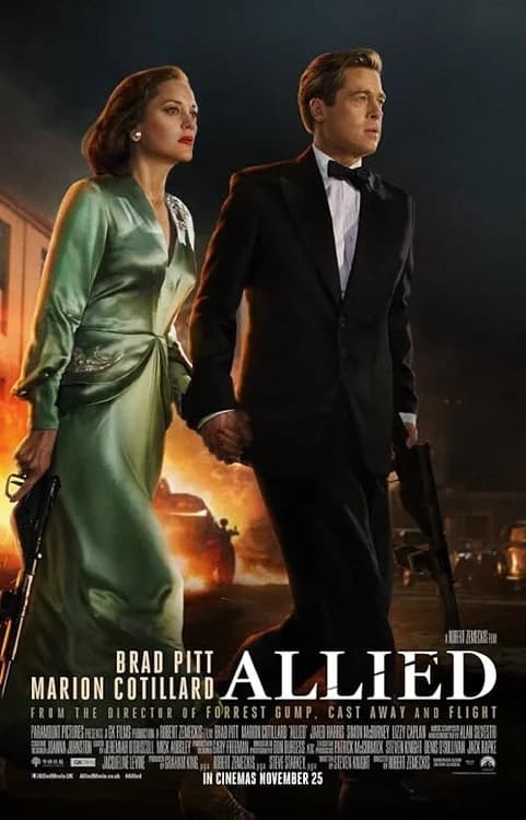 Allied film posteri