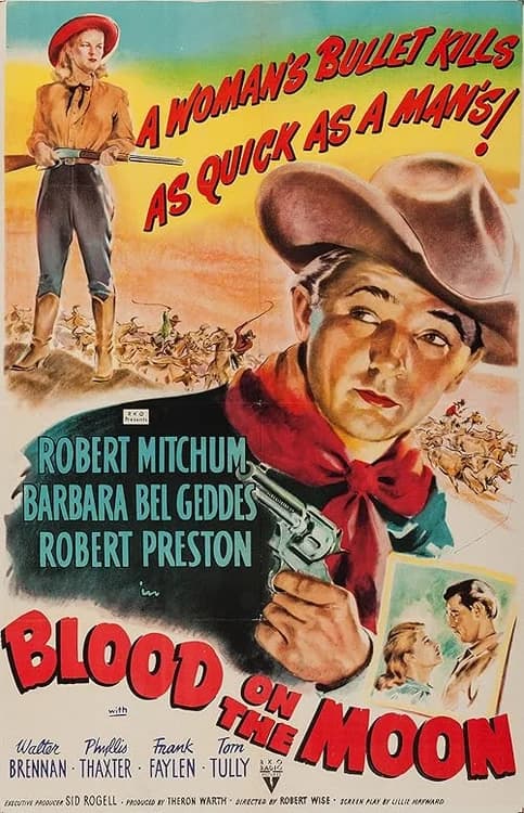 Blood on the Moon film posteri