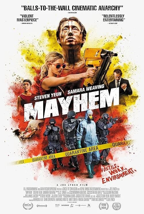 Mayhem film posteri